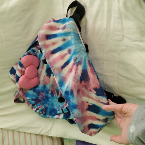 Hello Kitty Tie Dye Loungefly Backpack - Picture 13 of 16